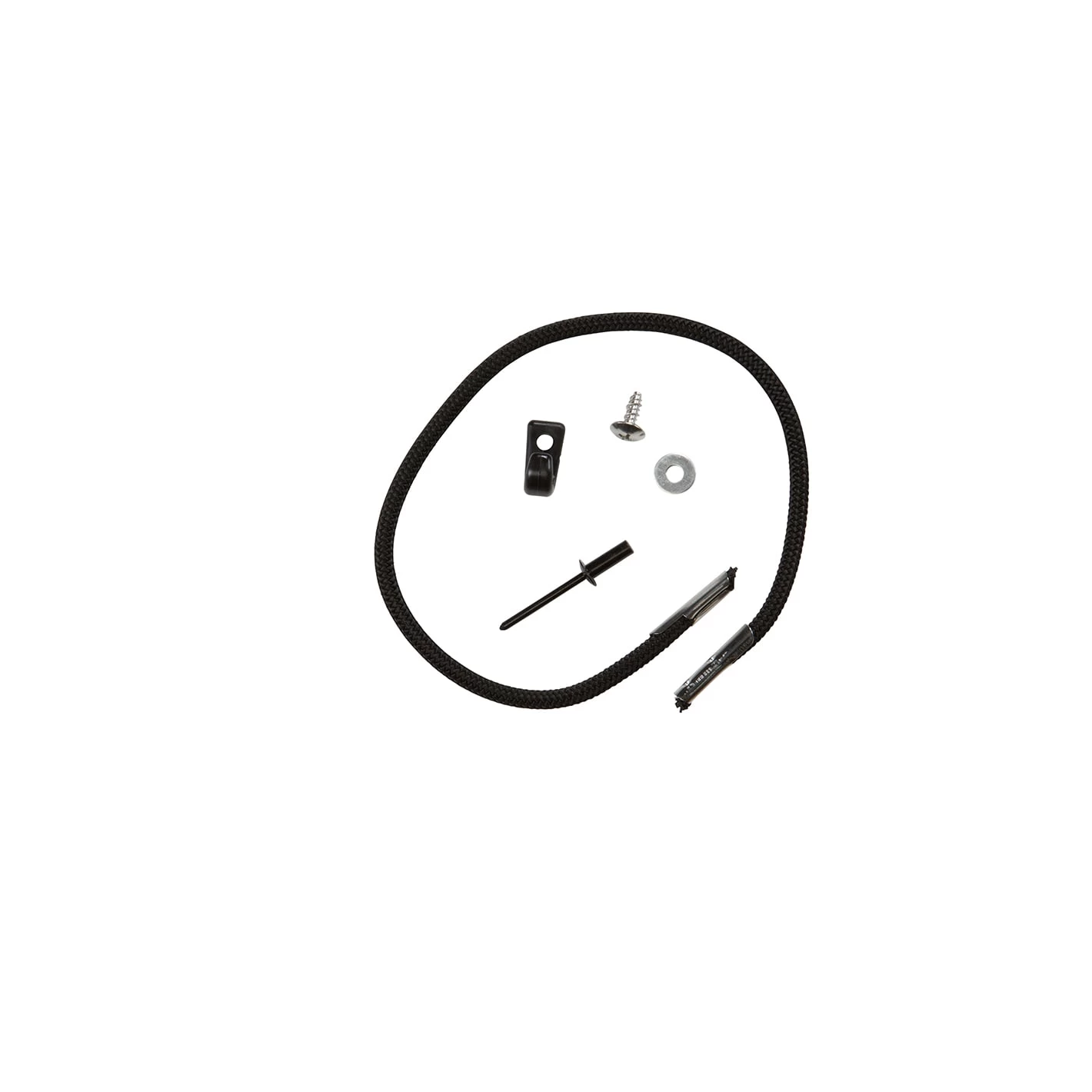 Black 16" (40.6 Cm) Multi-purpose Bungee Cord With Hook 1 Black 16" (40.6 Cm) Multi-purpose Bungee Cord With Hook