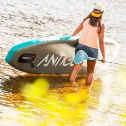 Antigua 106 Inflatable Paddle Board -Kayaking Discounts Antigua10610 6inflatablepaddleboardlifestyle2 pelicanpaddleboard