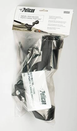 Kayak Swivel Fishing Rod Holder -Kayaking Discounts PelicanSupportdecanneapechepivotantSportKayak Reglablepourbateauetkayak Pourspinningetappat Noir package